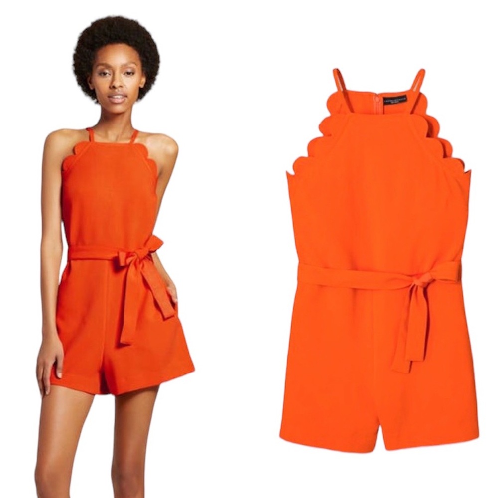Victoria Beckham for Target Orange Romper